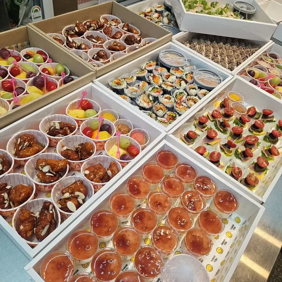 인사동 노화랑 전시오프닝 케이터링 현장